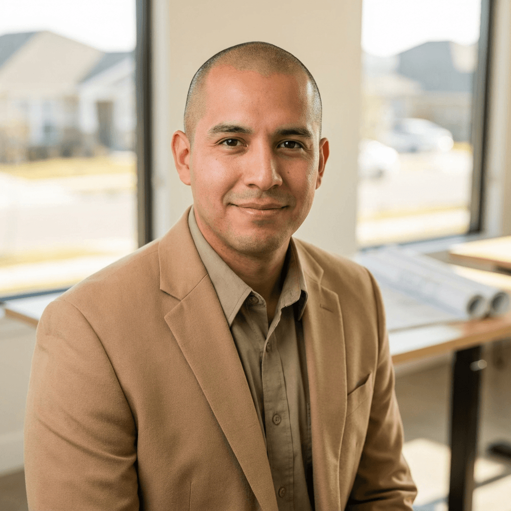 David Ramirez, a male warehouse supervisor in his 40s